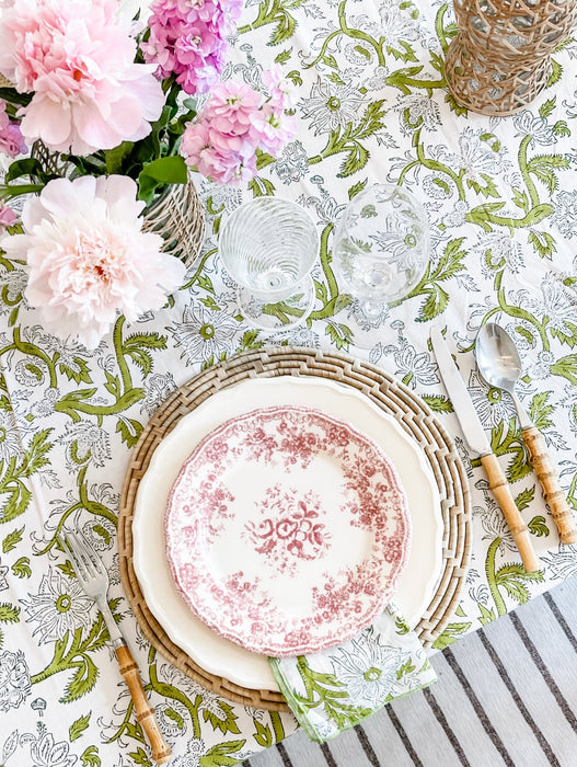 Green Vine Tablecloth