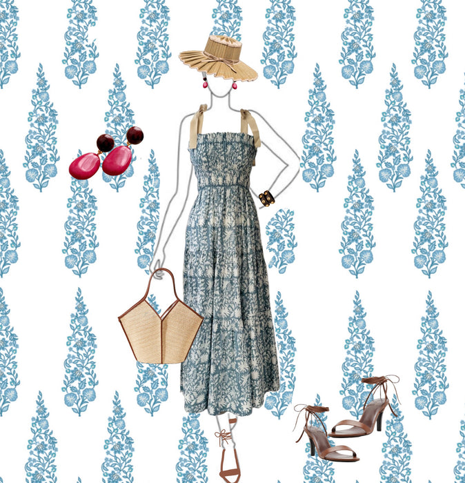 Lilly Dress - Blue